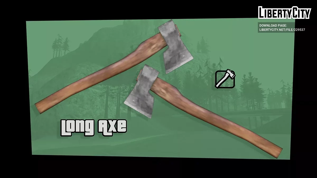 Длинный топор / GTA San Andreas