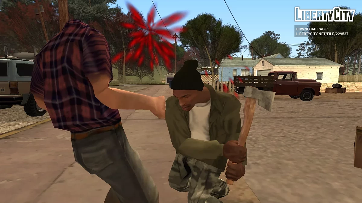 Длинный топор / GTA San Andreas