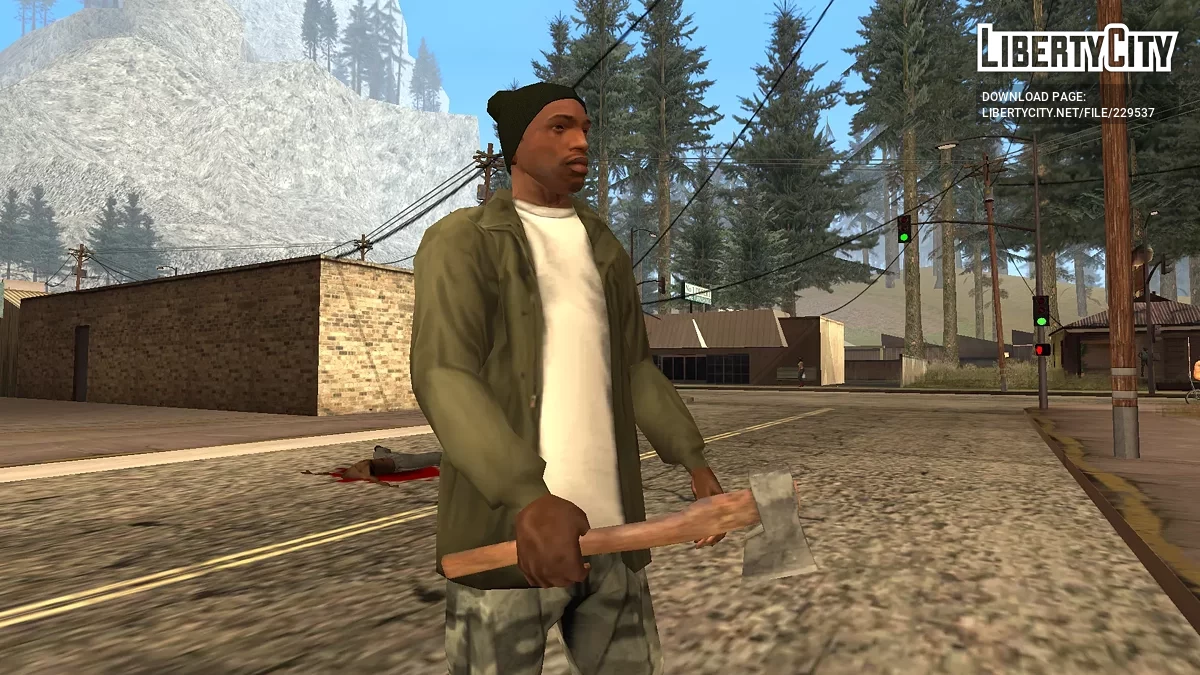 Длинный топор / GTA San Andreas