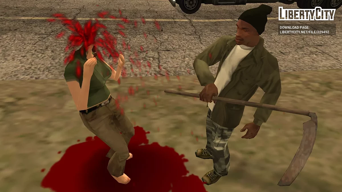 Длинная коса / GTA San Andreas