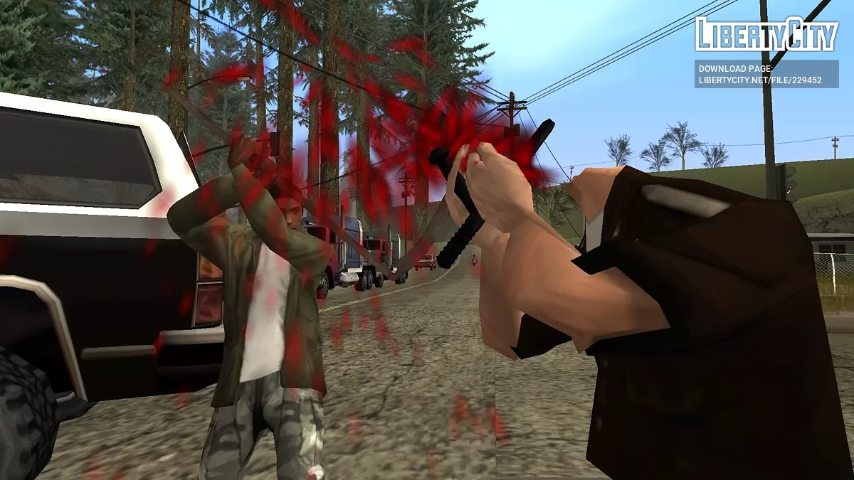 Длинная коса / GTA San Andreas
