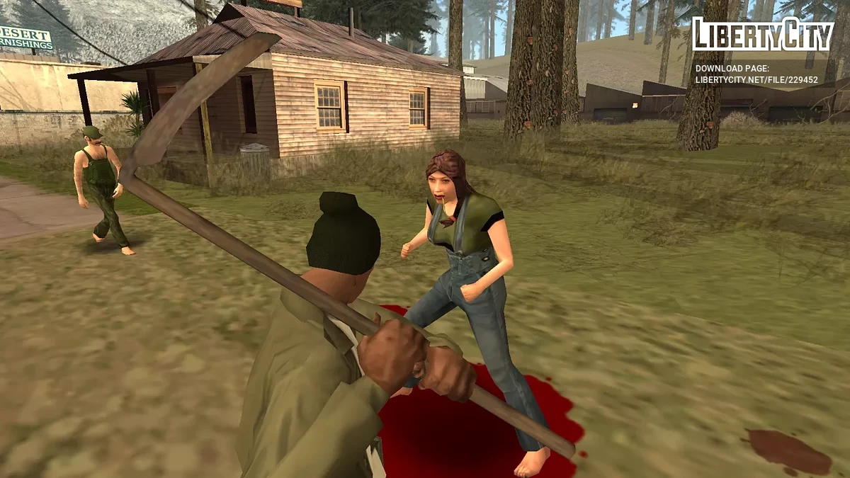 Длинная коса / GTA San Andreas