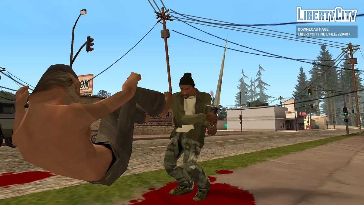Длинный меч / GTA San Andreas