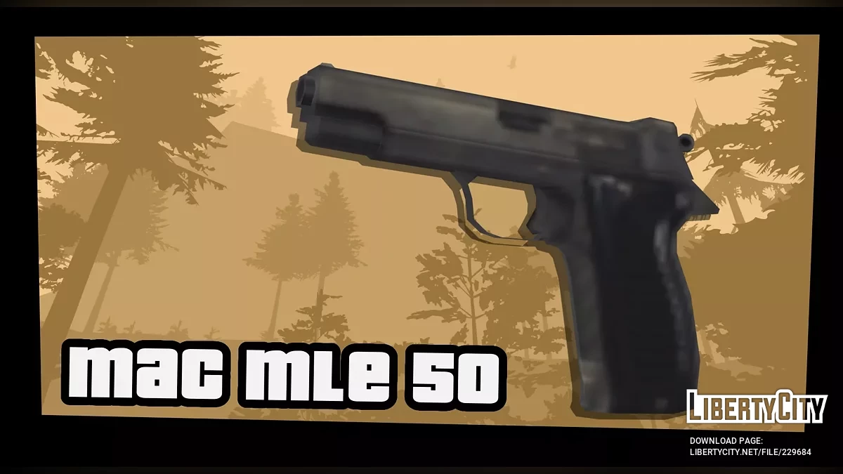 MAC Mle 50 / GTA San Andreas