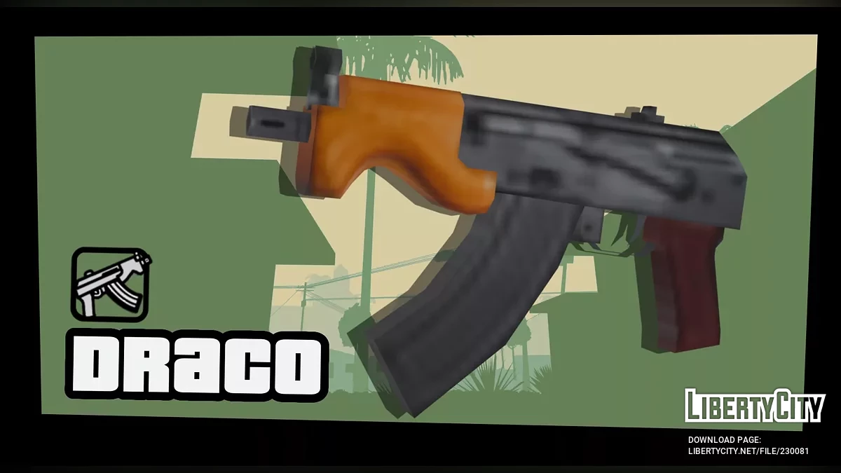 Micro Draco 7.62 / GTA San Andreas