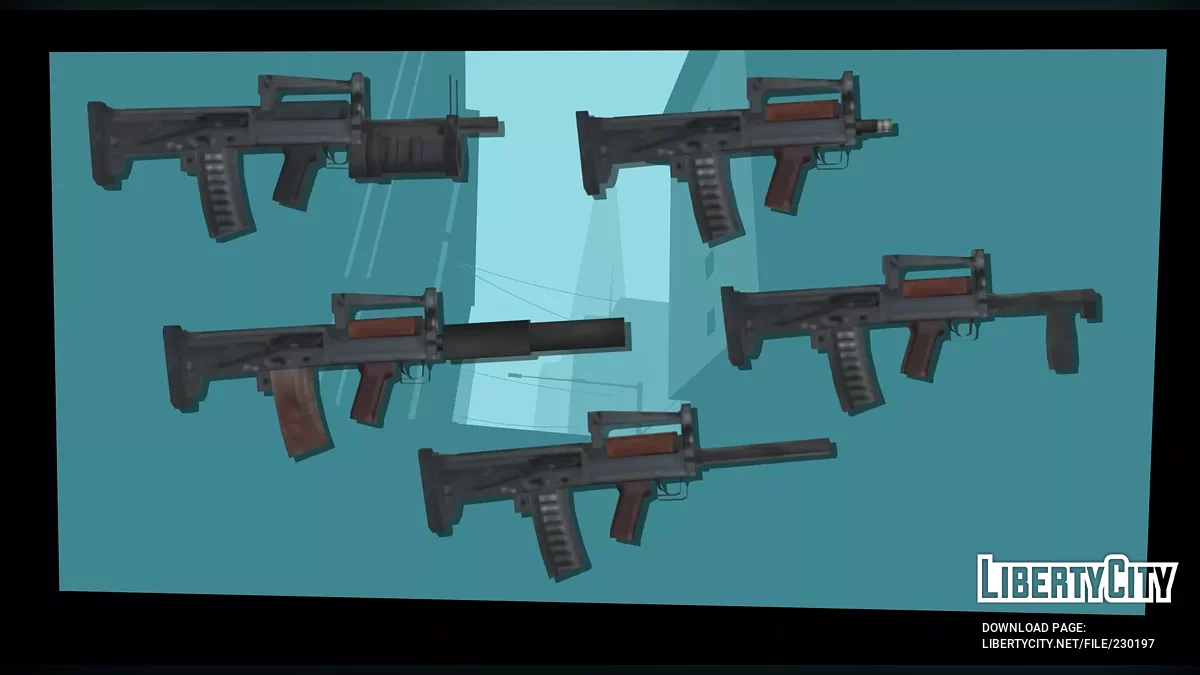 ОЦ-14 "Гроза" / GTA San Andreas