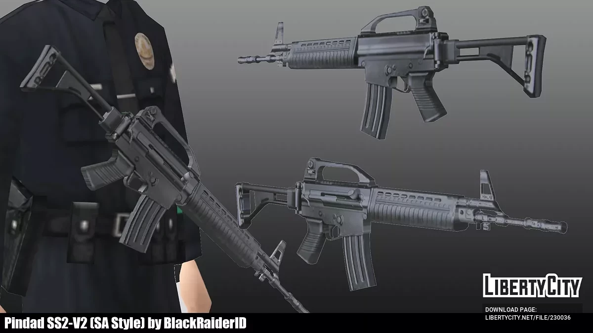 Pindad SS2-V2 (SA Style) / GTA San Andreas
