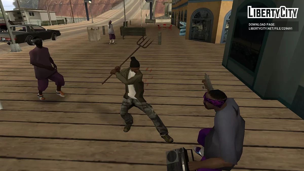 Вилы / GTA San Andreas