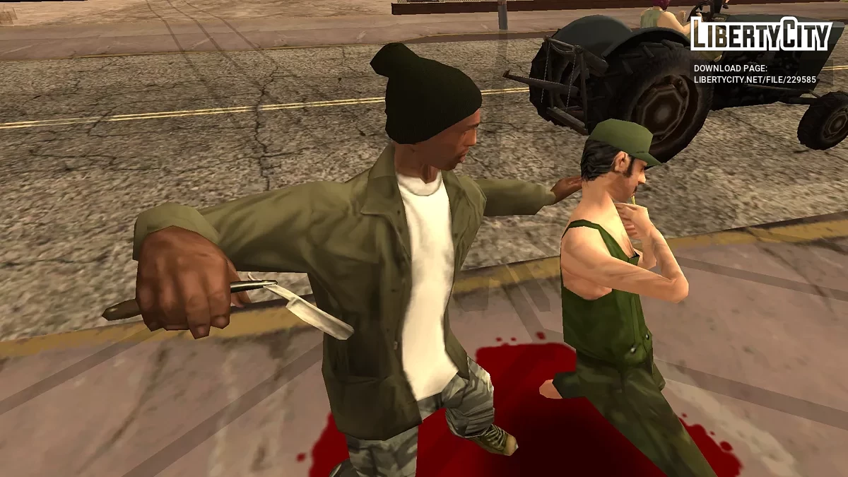 Нож / GTA San Andreas