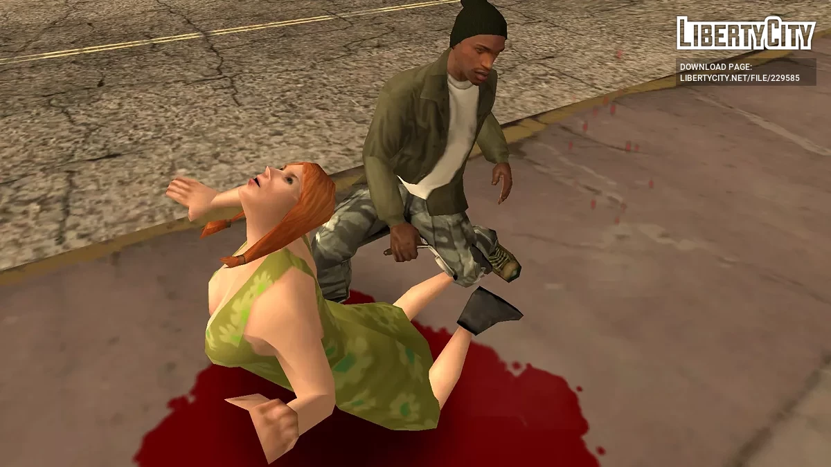 Нож / GTA San Andreas