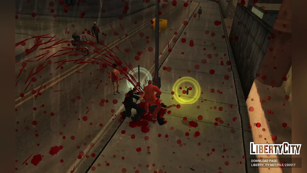 Красная бензопила из GTA Long Night / GTA San Andreas