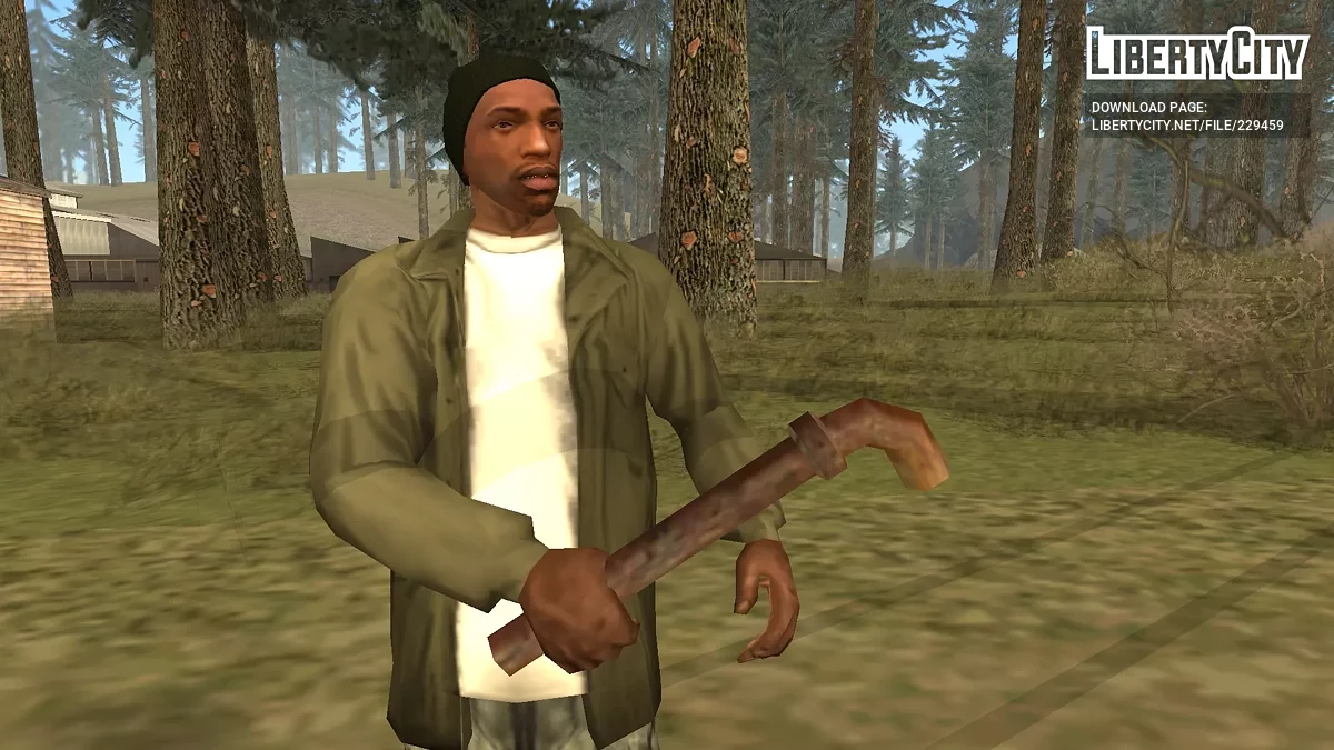 Ржавый водопроводный трубопровод / GTA San Andreas
