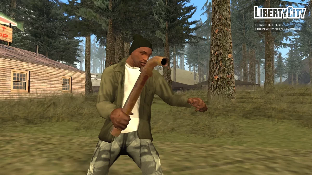 Ржавый водопроводный трубопровод / GTA San Andreas