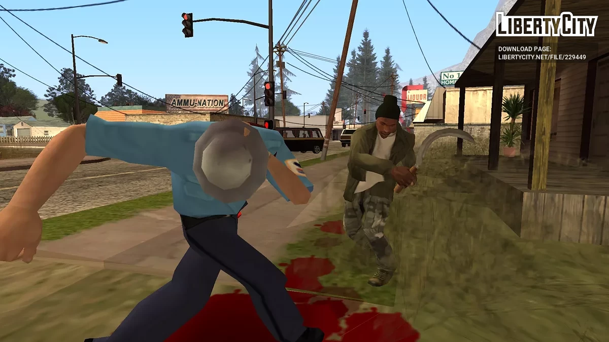 Коса / GTA San Andreas