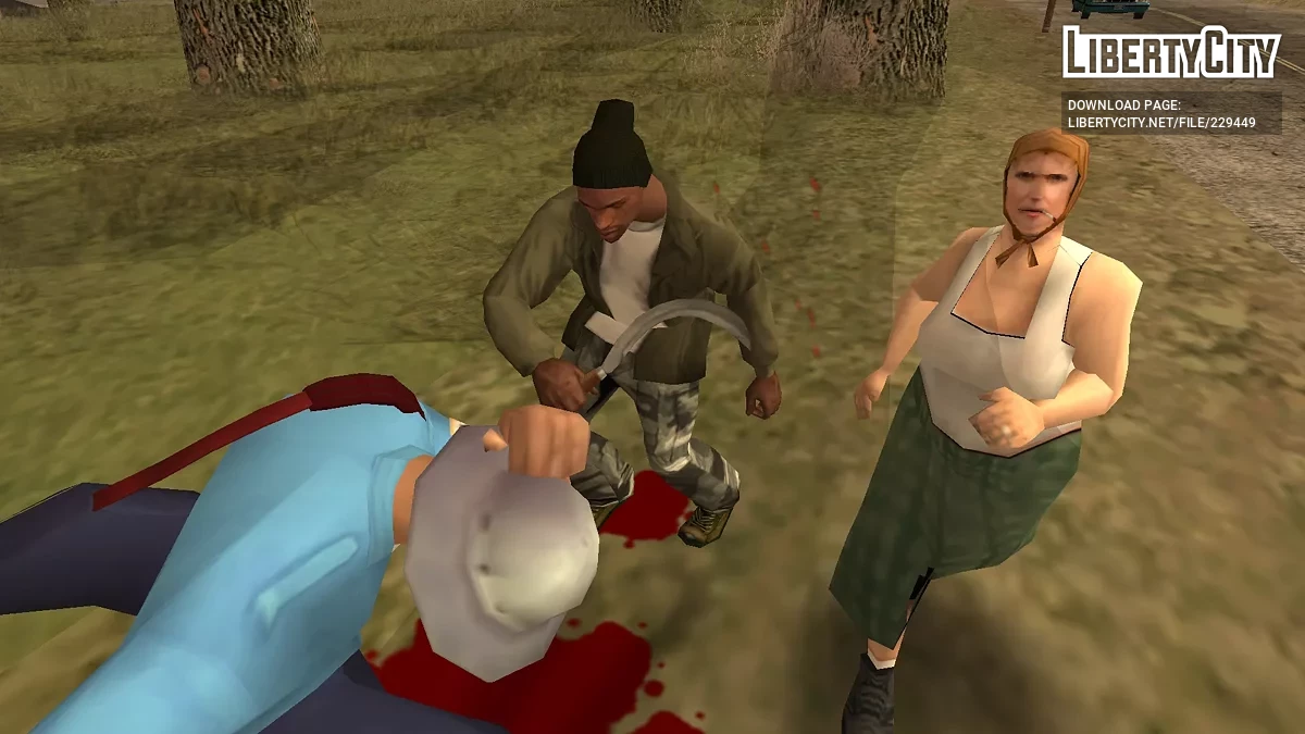 Коса / GTA San Andreas