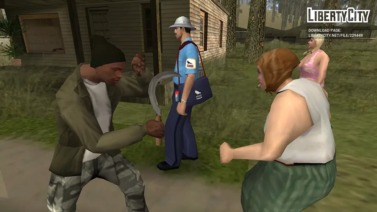 Коса / GTA San Andreas
