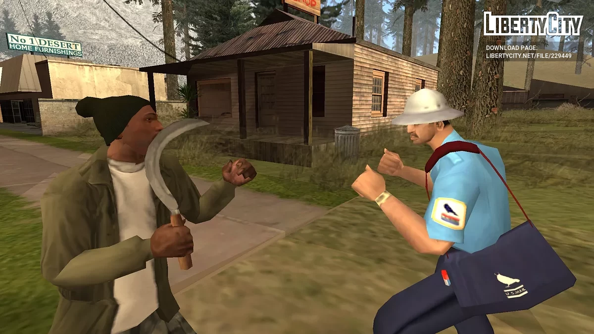 Коса / GTA San Andreas