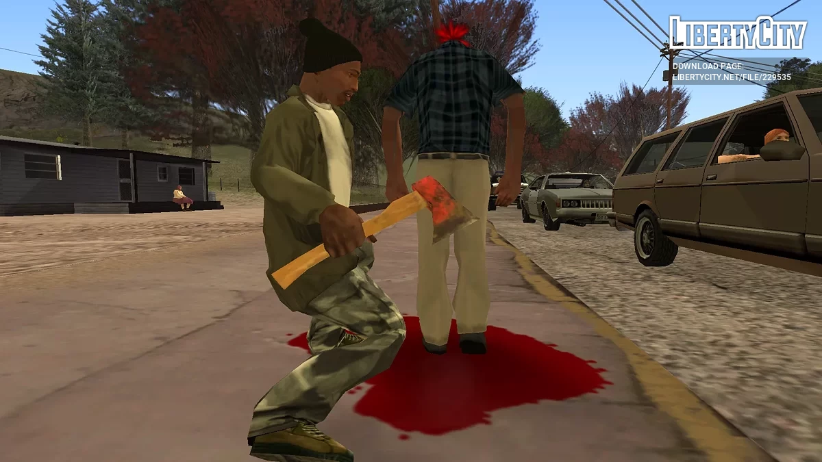Маленький пожарный топор / GTA San Andreas
