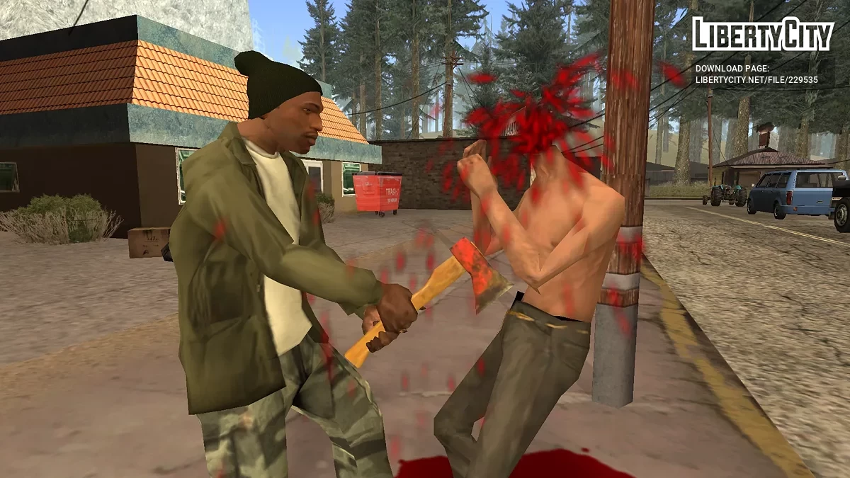 Маленький пожарный топор / GTA San Andreas