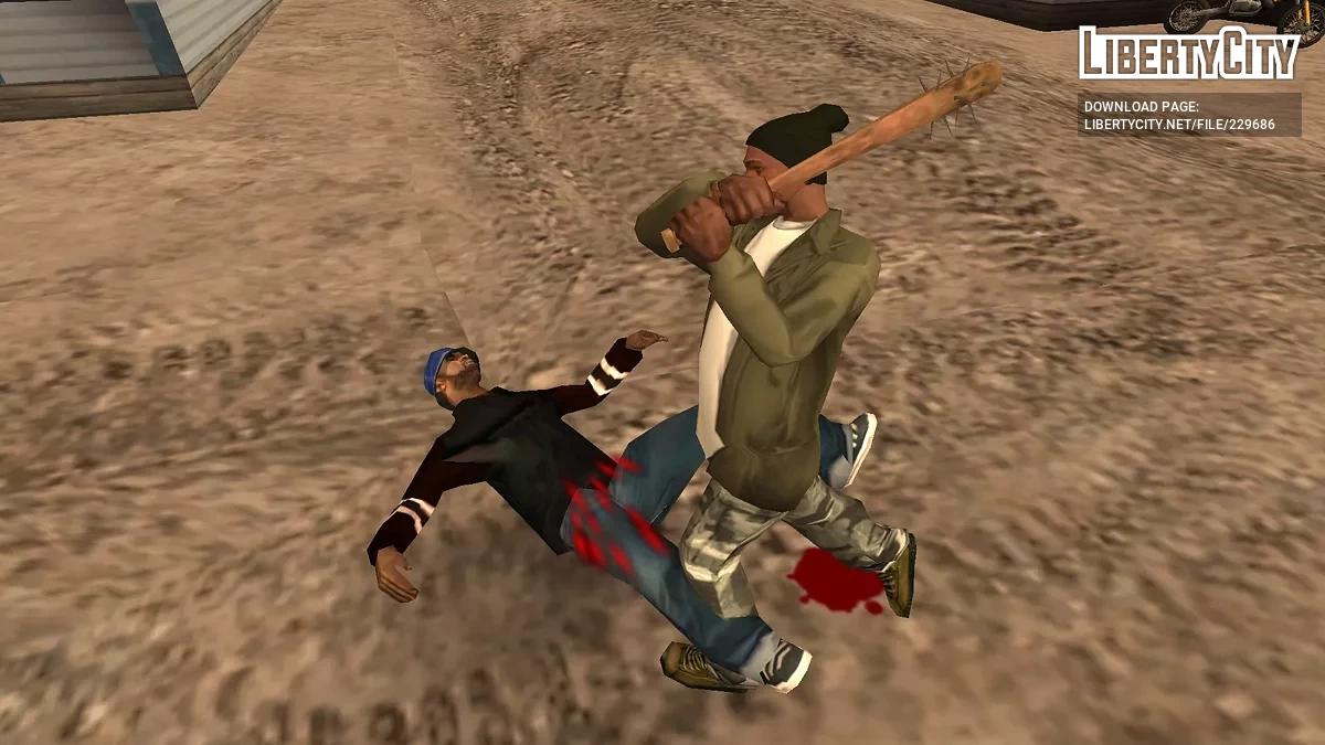 Шипованная Бита / GTA San Andreas