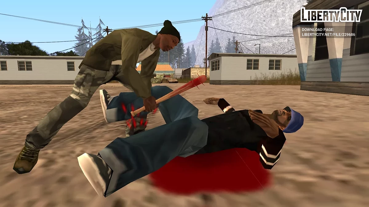 Шипованная Бита / GTA San Andreas