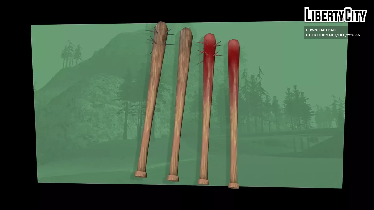 Шипованная Бита / GTA San Andreas