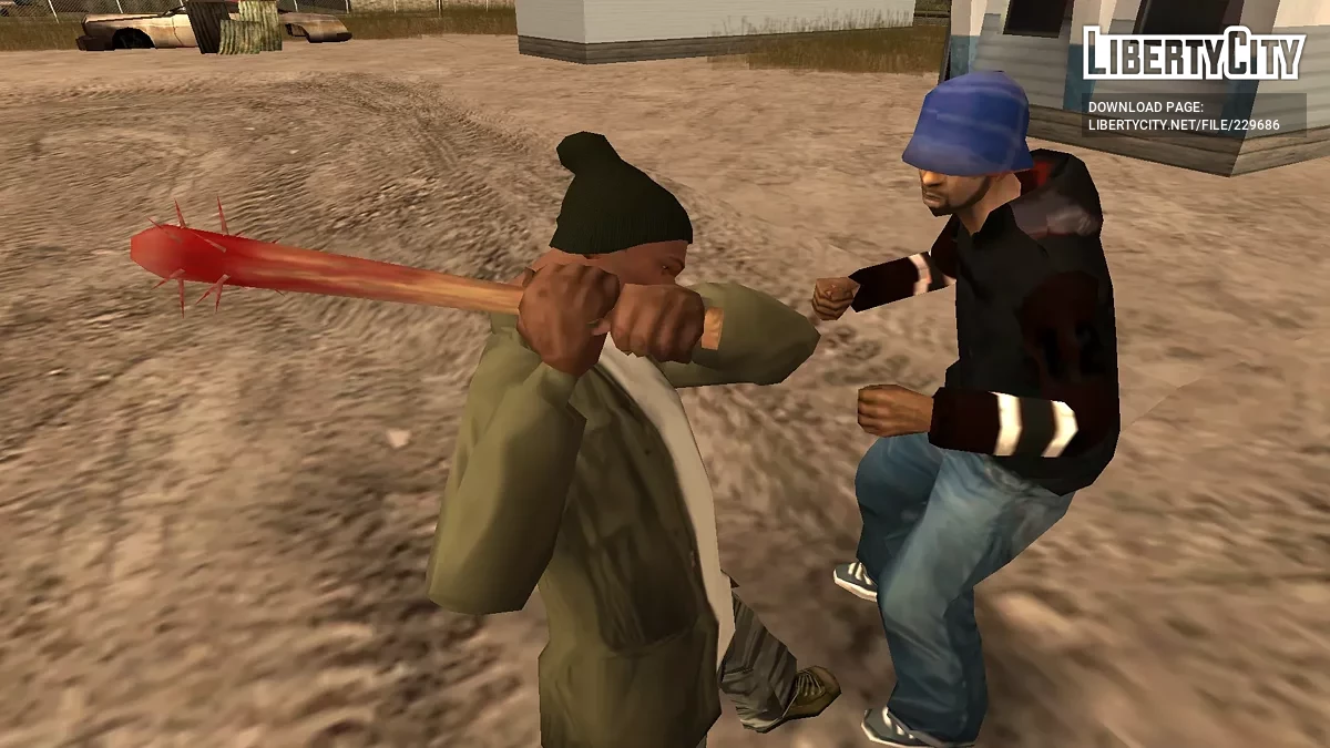 Шипованная Бита / GTA San Andreas