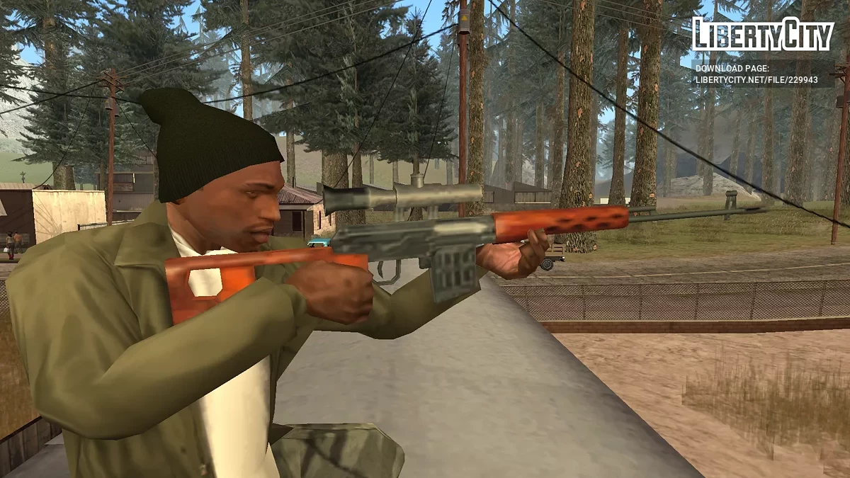 СВД Драгунов / GTA San Andreas
