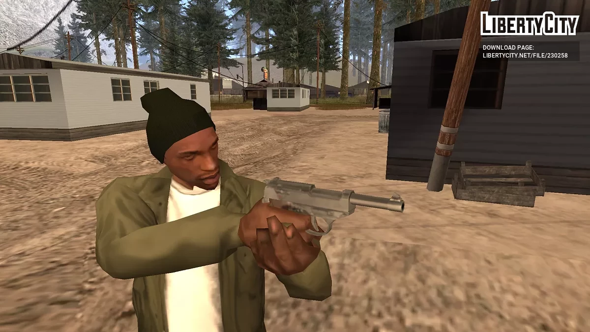 Вальтер P38 / GTA San Andreas
