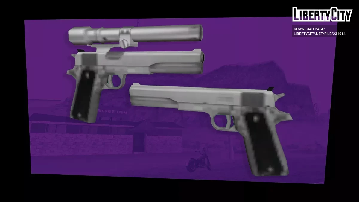 AMT Hardballer Longslide / GTA San Andreas