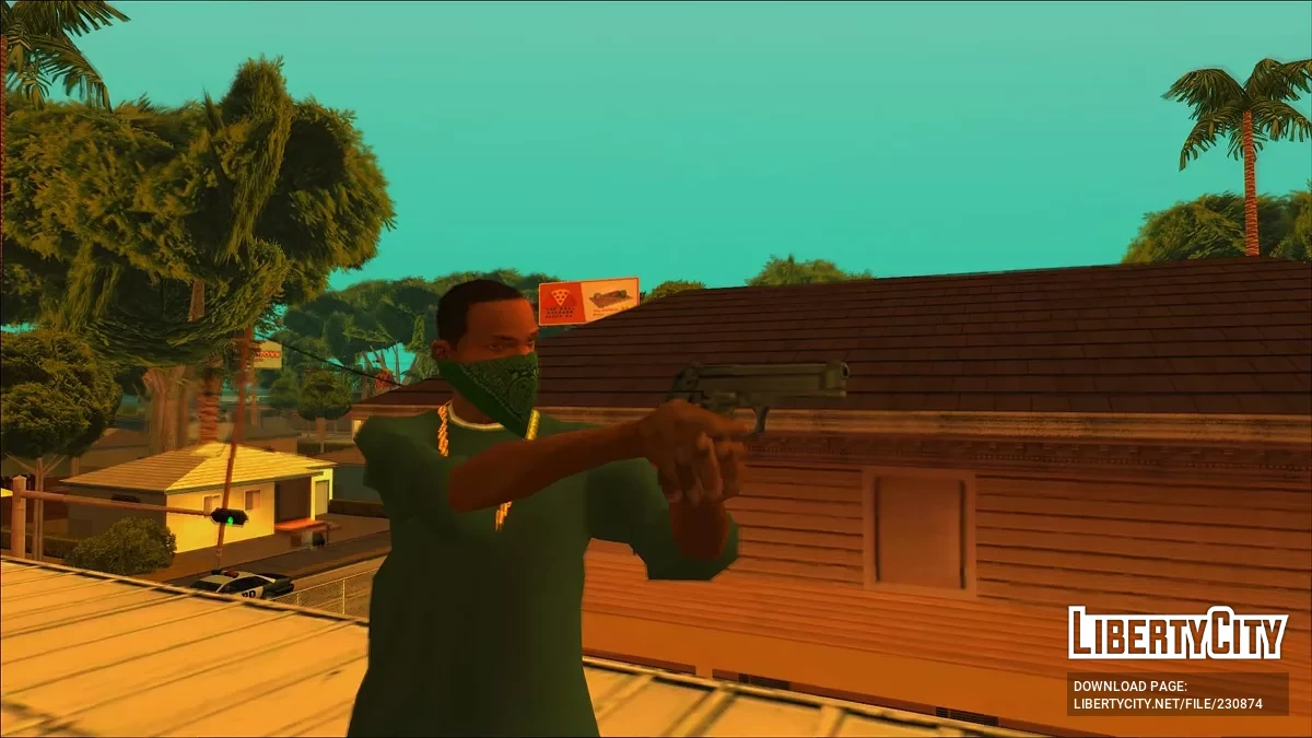 Beretta 92F Reimagined / GTA San Andreas