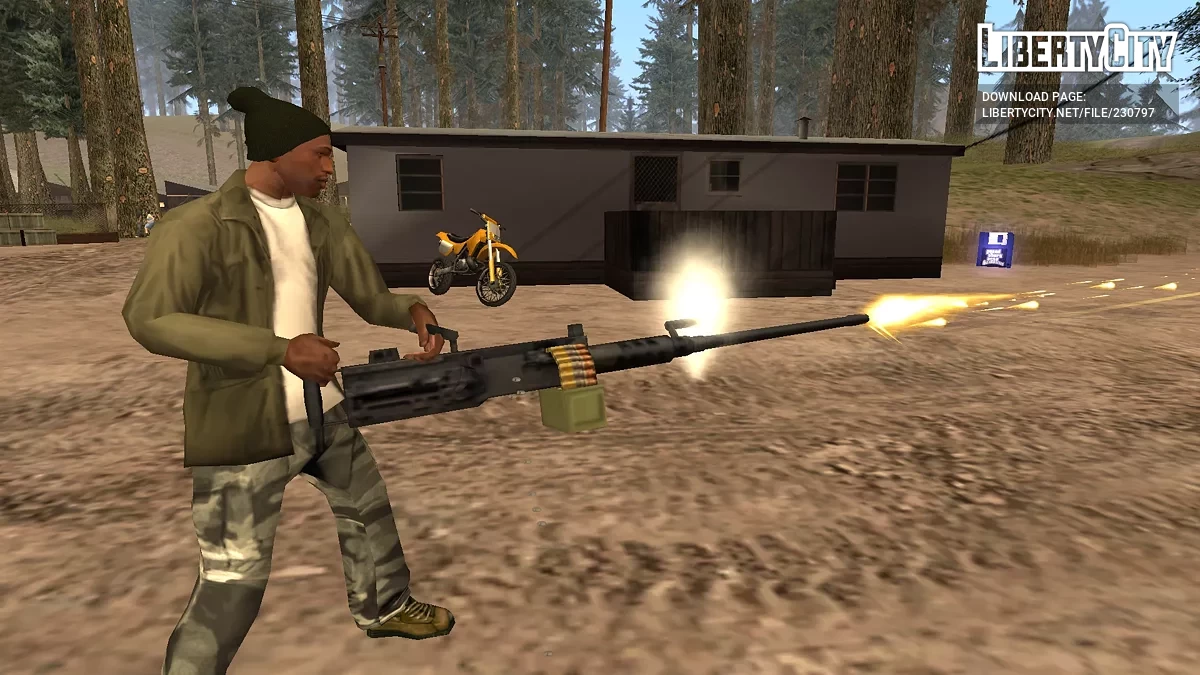 Browning M2HB / GTA San Andreas