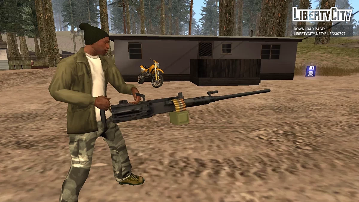 Browning M2HB / GTA San Andreas