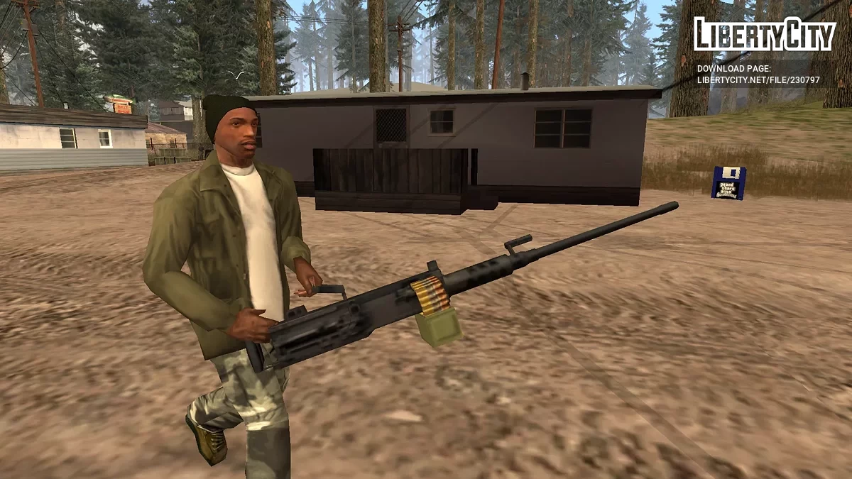 Browning M2HB / GTA San Andreas