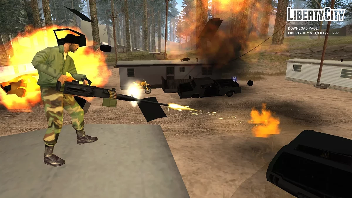 Browning M2HB / GTA San Andreas