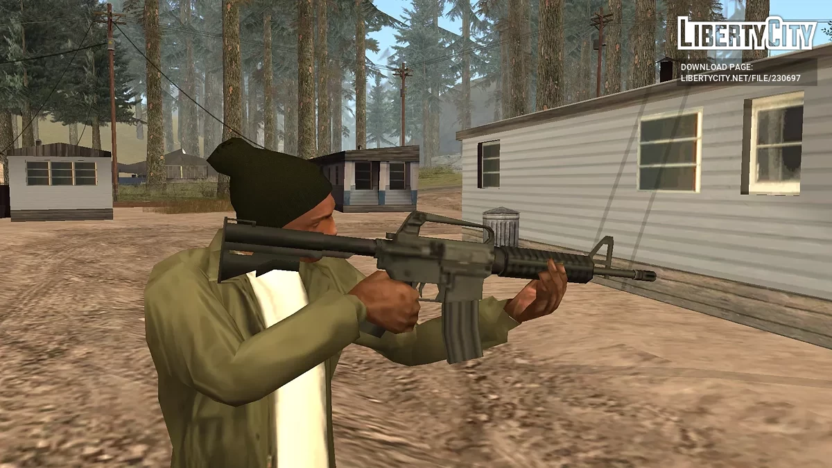 Модель Colt 733 / GTA San Andreas