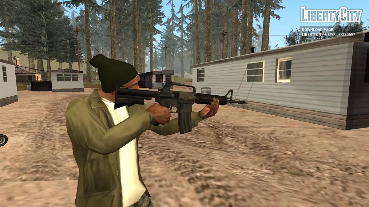 Модель Colt 733 / GTA San Andreas