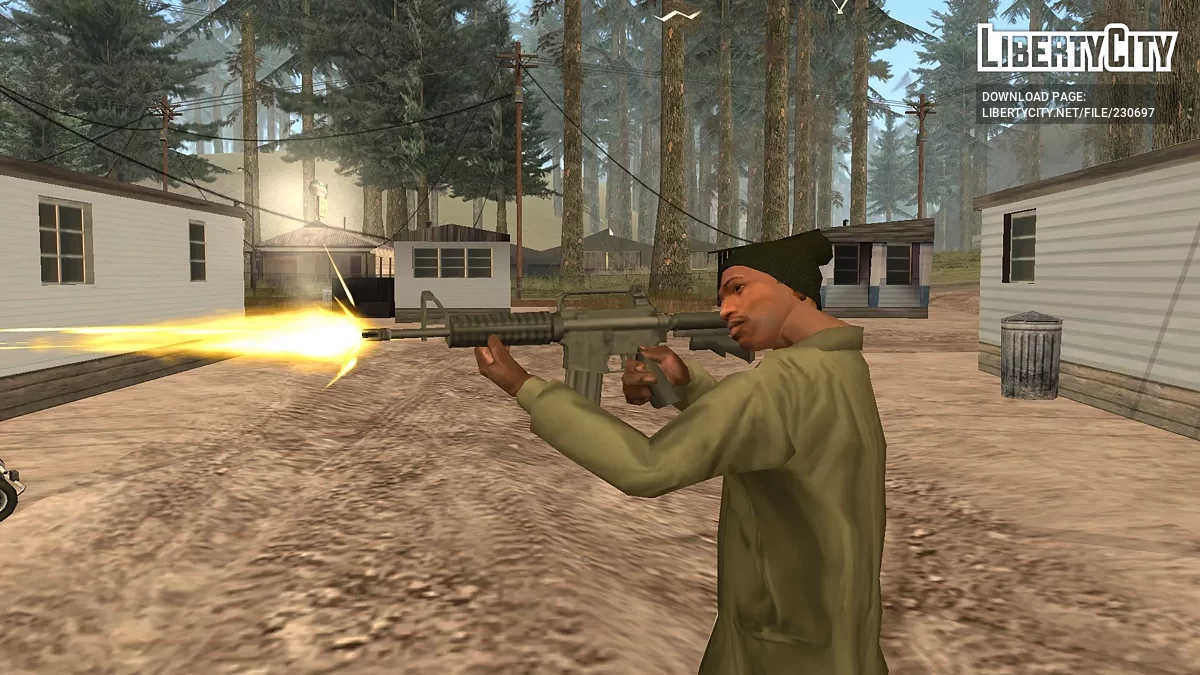 Модель Colt 733 / GTA San Andreas