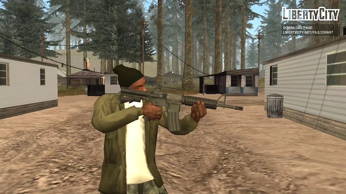 Модель Colt 733 / GTA San Andreas