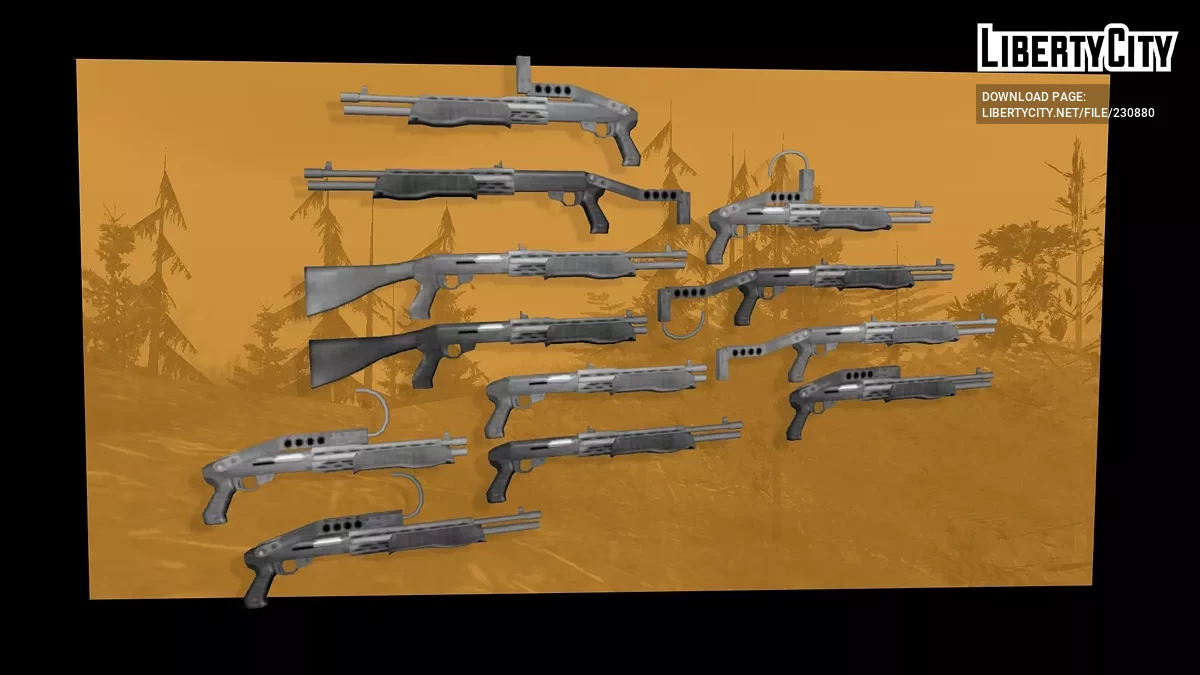 Франчи SPAS-12 / GTA San Andreas