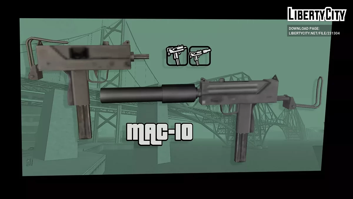 MAC-10 / GTA San Andreas