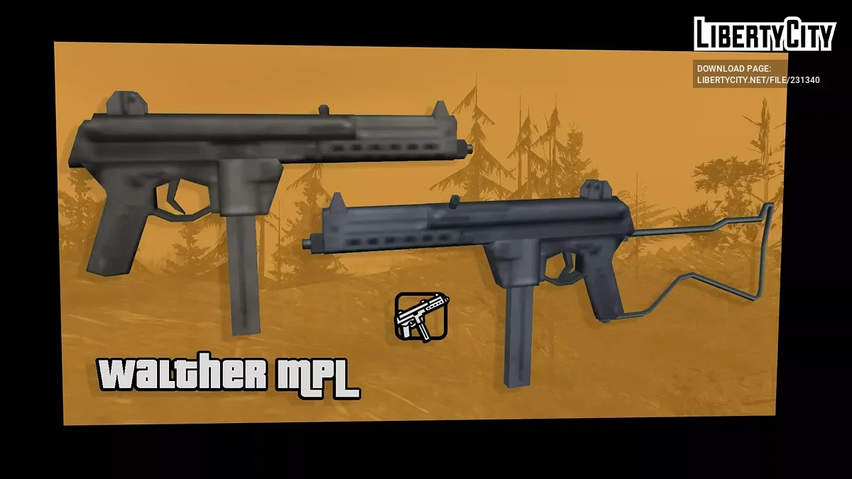 Вальтер MPL / GTA San Andreas