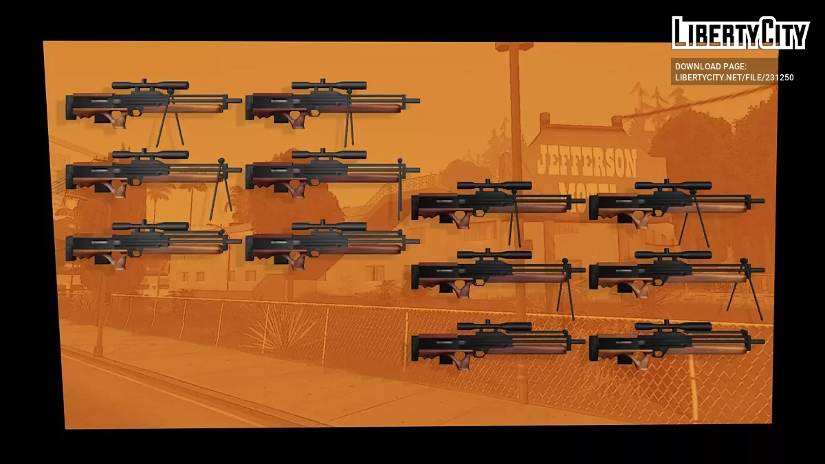 Вальтер WA 2000 / GTA San Andreas