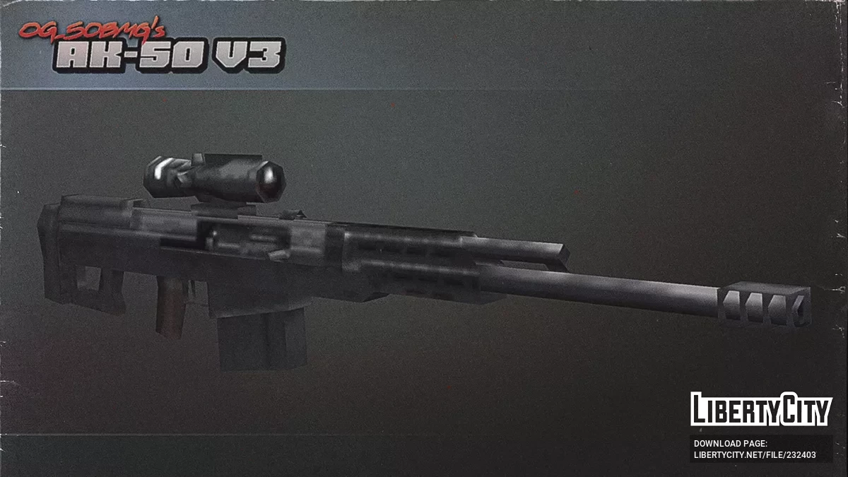 AK-50 V3 / GTA San Andreas