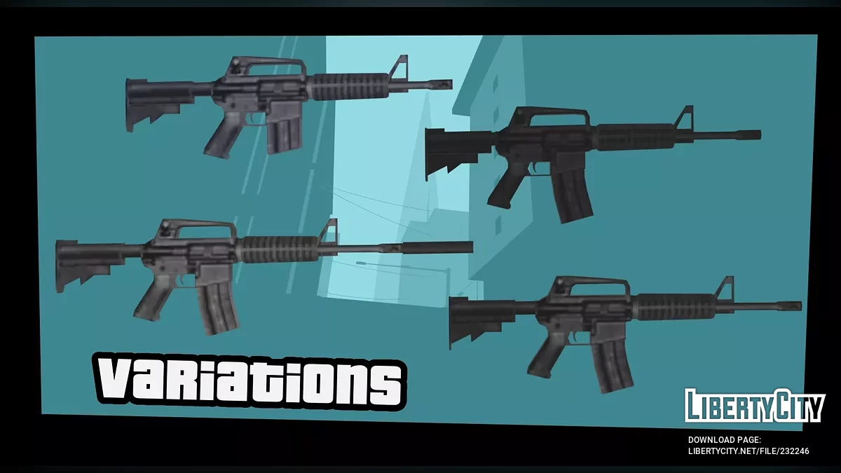 Colt Model 723 Pack / GTA San Andreas