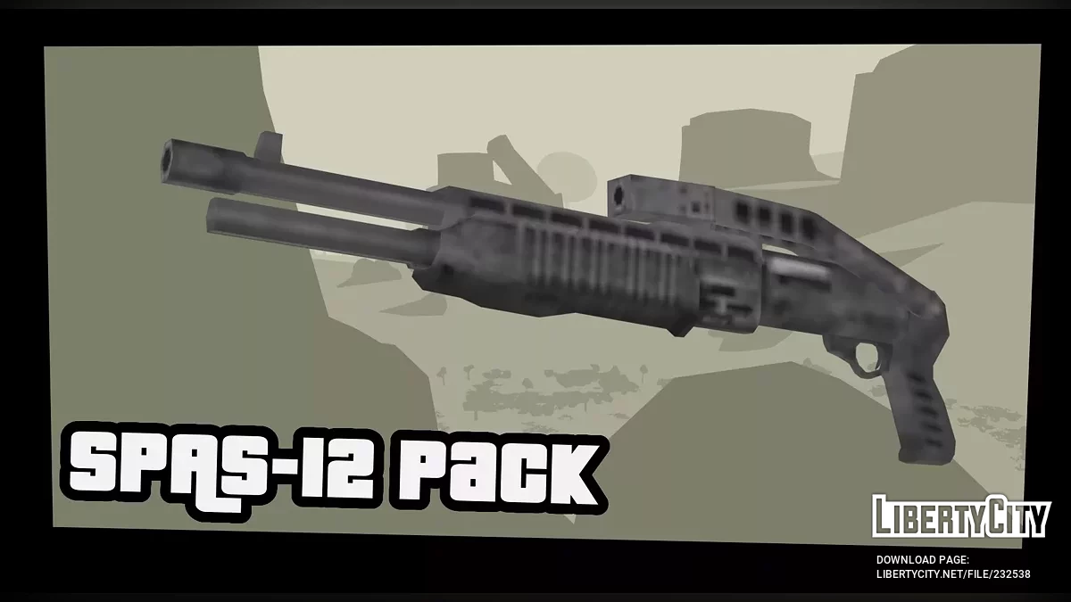 Franchi SPAS-12 Pack (Remaster) / GTA San Andreas