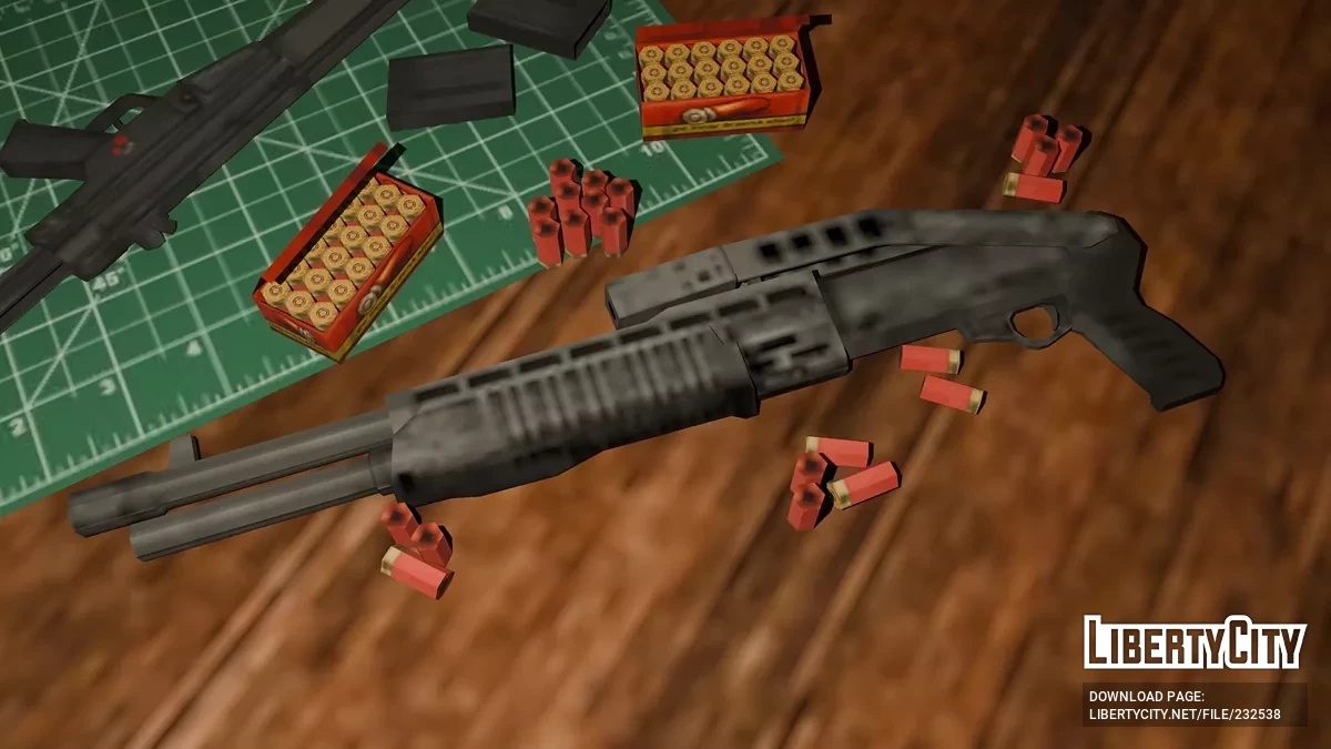 Franchi SPAS-12 Pack (Remaster) / GTA San Andreas