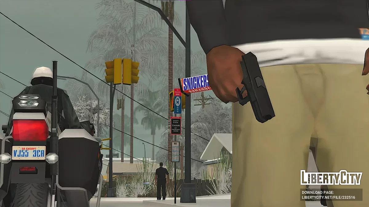 Glock17 Сникерс / GTA San Andreas