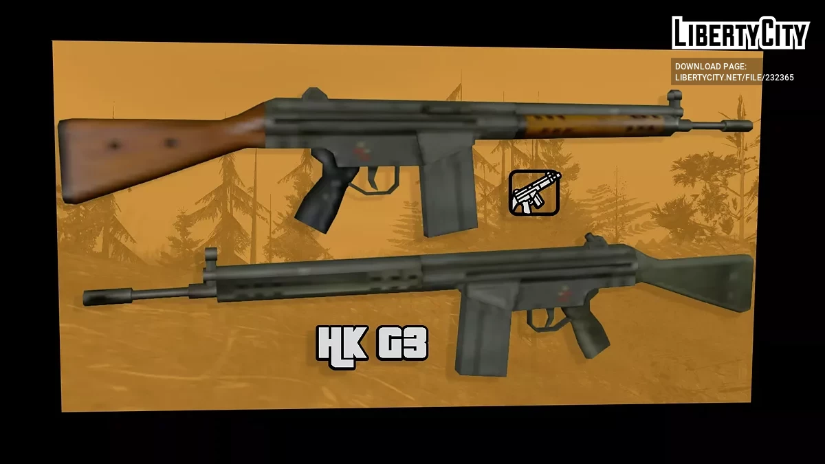 HK G3 / GTA San Andreas