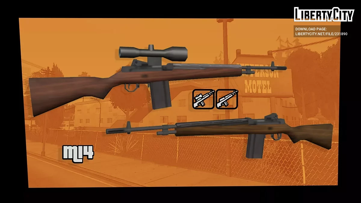 M14 / GTA San Andreas